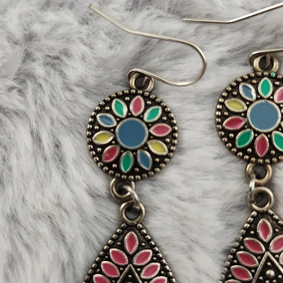 Boho style earrings - Picture 6 of 6